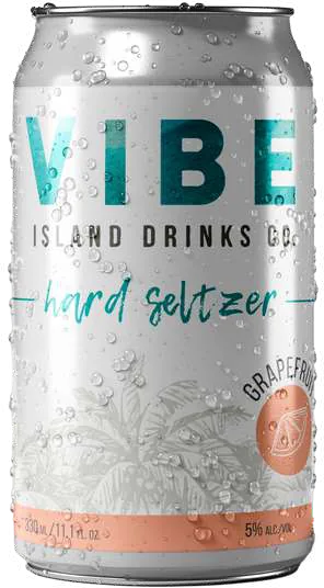 Vibe Hard Seltzer Grapefruit can